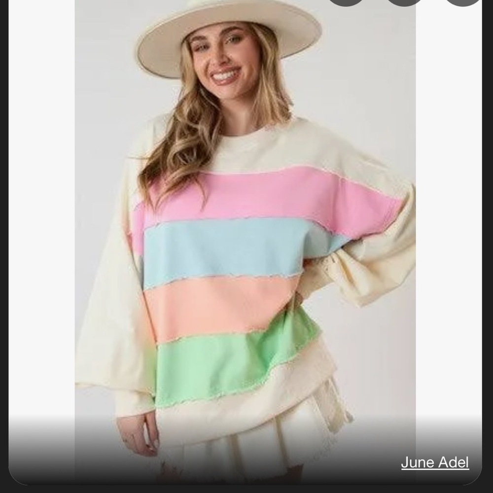 Colorful Striped Sweater